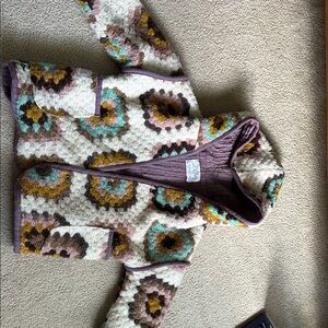 Zara Textured Mauve Jacket